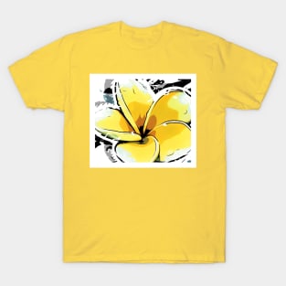 Hawaiian plumeria T-Shirt